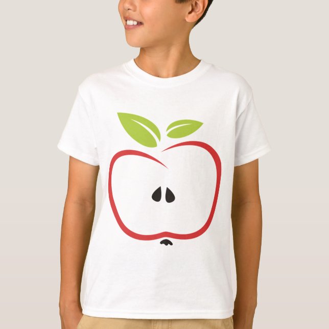 Apple Healthy Red Fruit T-Shirt (Vorderseite)