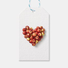 Apple Heart Geschenkanhänger