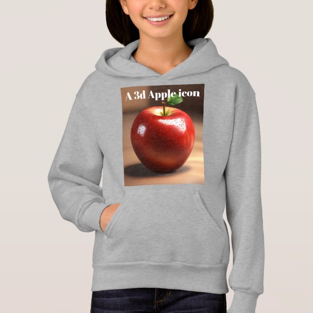 Apple Icon Pullover Hoodie (Vorderseite)