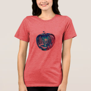 Apple Inspiriert Mark Grafik Tri-Blend-T-Shirt Sti Tri-Blend Shirt