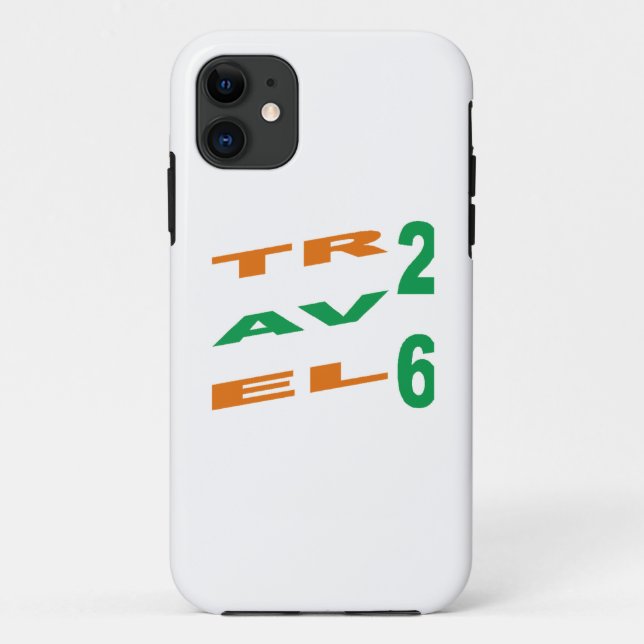Apple iPhone11 Hülle  REISE  26 (Rückseite)