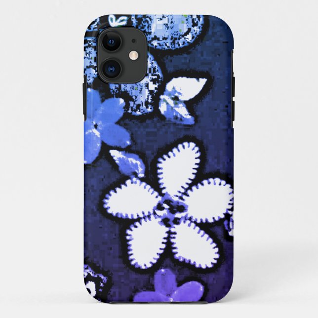 Apple iPhone 11 Blumen-Design Case-Mate iPhone Hülle (Rückseite)