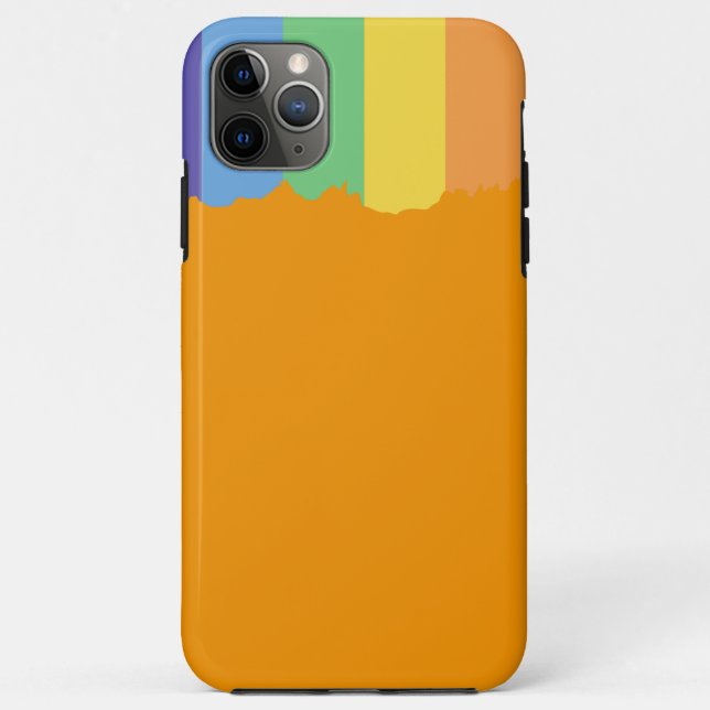 Apple iPhone 11 Pro Max Regenbogen Muster Gehäuse Case-Mate iPhone Hülle (Rückseite)