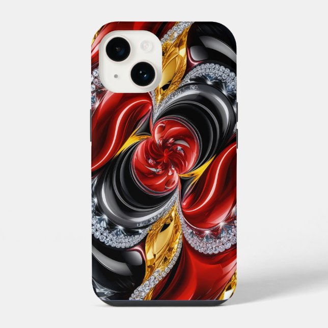 Apple iPhone 14 Case-Mate Deutsche Farben Hülle (Rückseite)