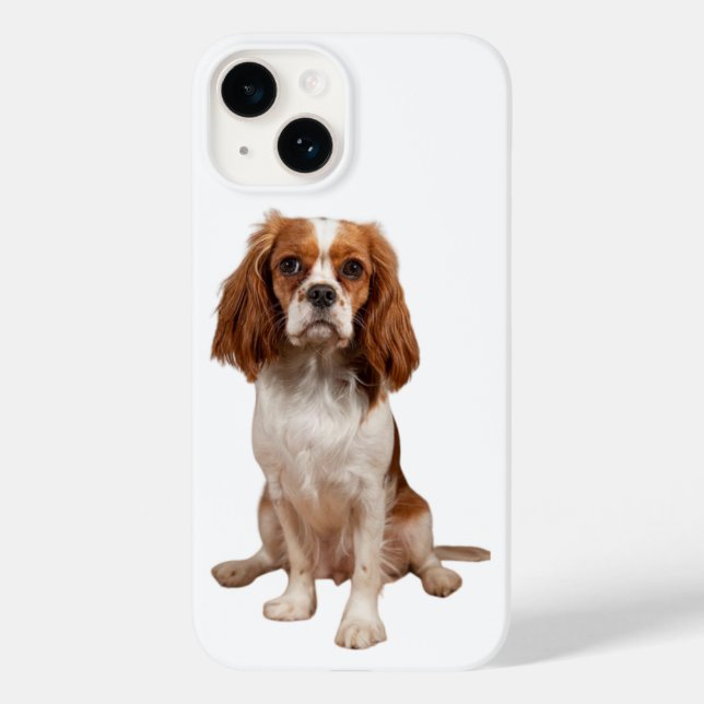 Apple iPhone 14 Fall mit King Charles Cavalier Case-Mate iPhone 14 Hülle (Rückseite)