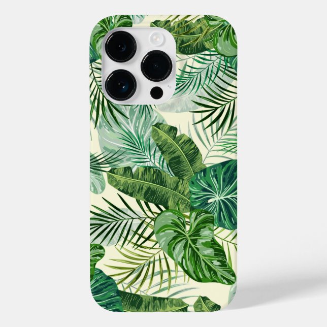Apple iPhone 14 Pro Case-Tropical Palm Case-Mate iPhone 14 Pro Hülle (Rückseite)