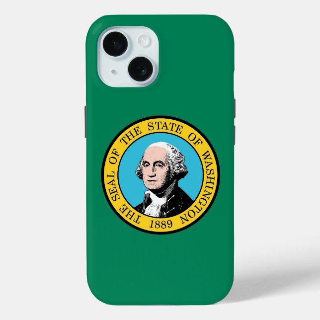 Apple iPhone 15 Case-Mate, Flagge des Bundesstaate Case-Mate iPhone Hülle (Rückseite)