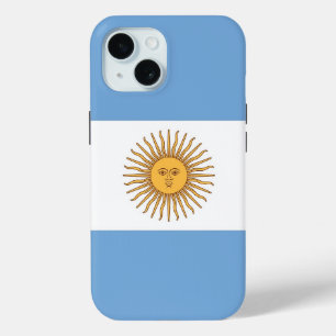 Apple iPhone 15 Case-Mate mit argentinischer Flagg Hülle