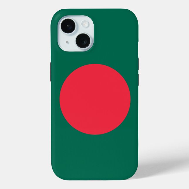 Apple iPhone 15 Case-Mate mit Bangladesch-Flagge Hülle (Rückseite)