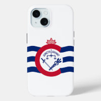 Apple iPhone 15 Case-Mate mit Cincinnati-Flagge