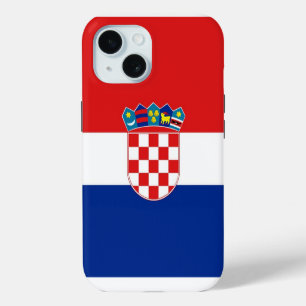 Apple iPhone 15 Case-Mate mit kroatischer Flagge Hülle