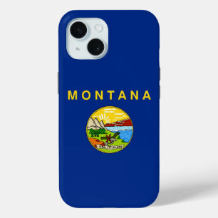 Apple iPhone 15 Case-Mate mit Montana-Flagge Hülle