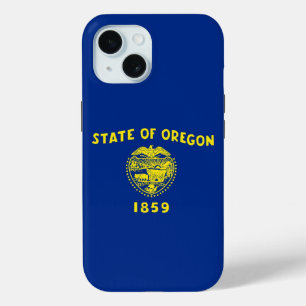 Apple iPhone 15 Case-Mate mit Oregon-Flagge Hülle