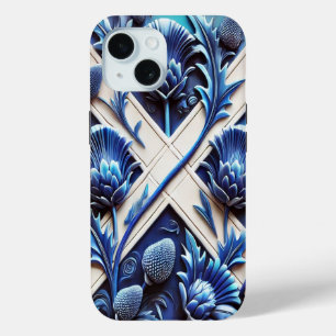 Apple iPhone 15 Case-Mate mit schottischen Disteln Hülle