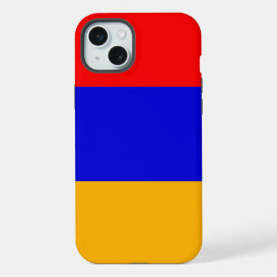 Apple iPhone 15 Plus Hülle, Armenien-Flagge Hülle