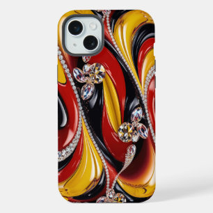 Apple iPhone 15 Plus Hülle, Belgien Farben Hülle