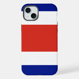 Apple iPhone 15 Plus Hülle, Flagge von Costa Rica Hülle