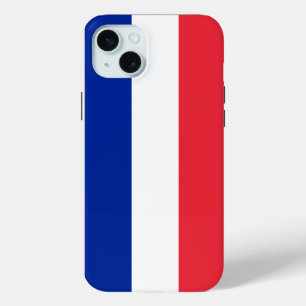 Apple iPhone 15 Plus Hülle, Frankreich Flagge Hülle