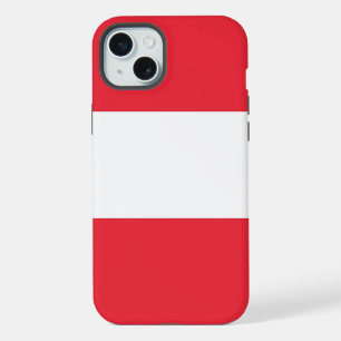 Apple iPhone 15 Plus Hülle, Österreich-Flagge Hülle