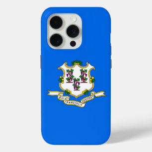Apple iPhone 15 Pro Case-Mate, Connecticut-Flag Case-Mate iPhone Hülle