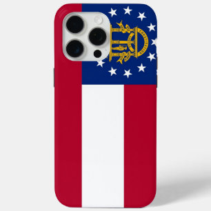 Apple iPhone 15 Pro Max Fall, Georgia Flag Case-Mate iPhone Hülle