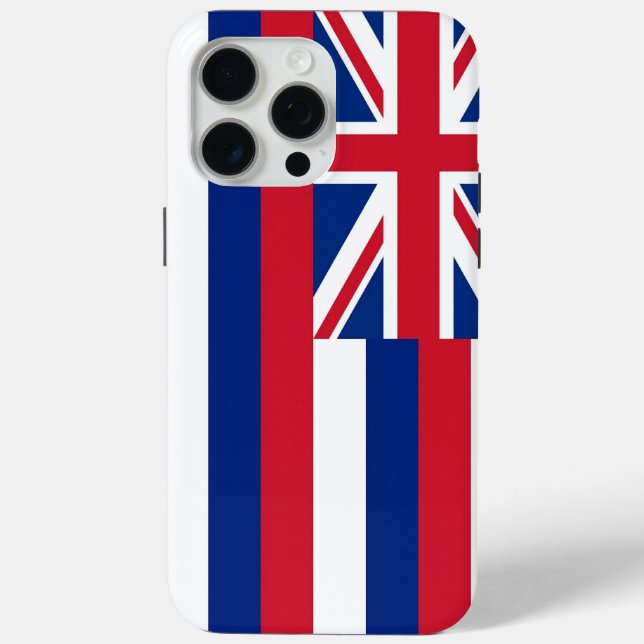 Apple iPhone 15 Pro Max Fall, Hawaii Flag Case-Mate iPhone Hülle (Rückseite)