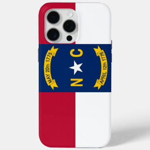 Apple iPhone 15 Pro Max Fall, North Carolina Flag Case-Mate iPhone Hülle