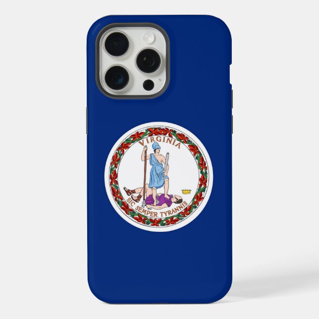 Apple iPhone 15 Pro Max, Flagge des Bundesstaates  Max Hülle (Rückseite)