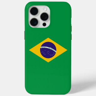 Apple iPhone 15 Pro Max Hülle, Brasilien-Flagge Case-Mate iPhone Hülle