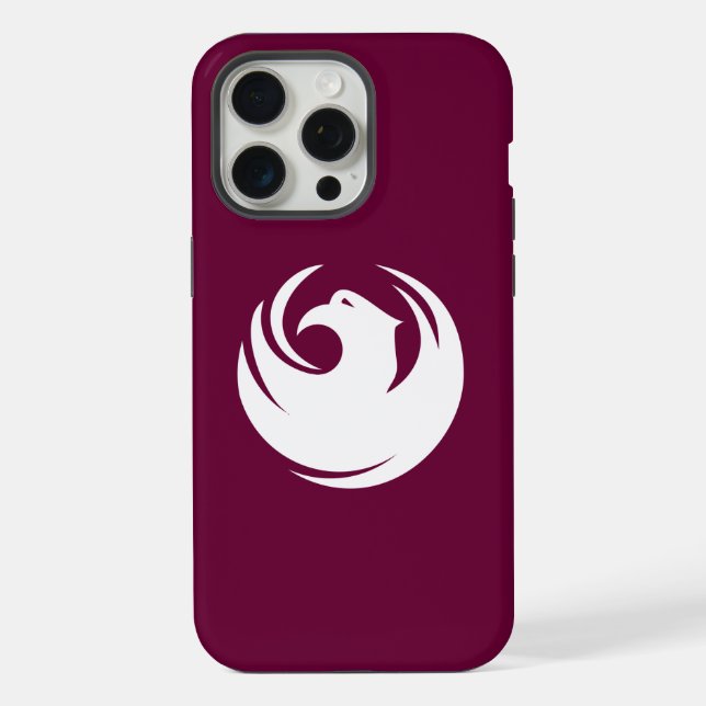 Apple iPhone 15 Pro Max Hülle, Phoenix Flagge Hülle (Rückseite)