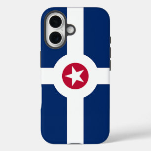 Apple iPhone 16 Case-Mate mit Indianapolis-Flagge Hülle