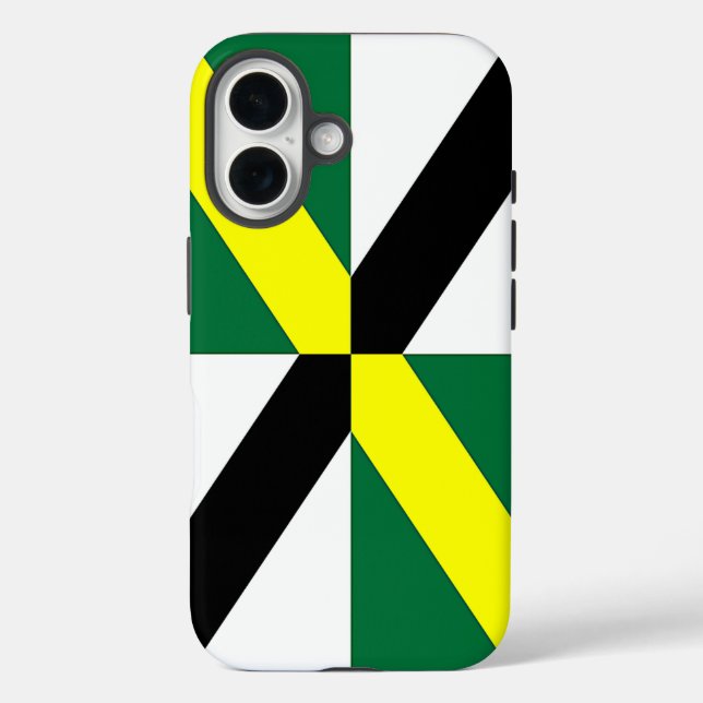 Apple iPhone 16 Case-Mate mit Monterey-Flagge Hülle (Rückseite)
