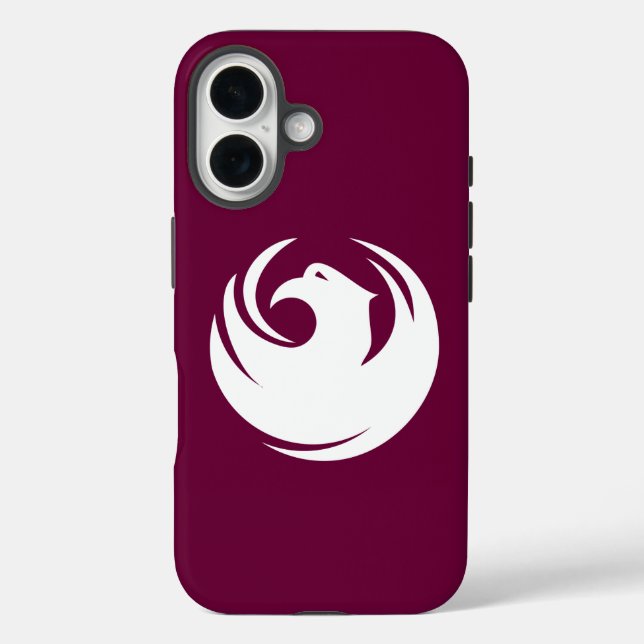 Apple iPhone 16 Case-Mate mit Phoenix-Fahne Hülle (Rückseite)