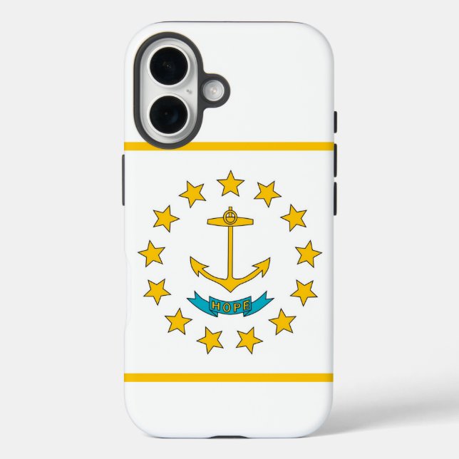 Apple iPhone 16 Case-Mate with Rhode Island iPhone 16 Hülle (Rückseite)