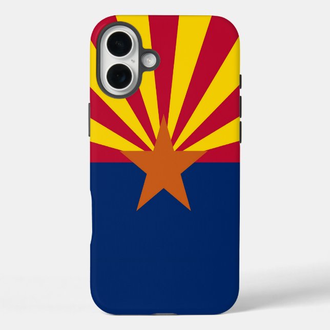 Apple iPhone 16 Plus Case-Mate, Arizona-Flagge iPhone 16 Plus Hülle (Rückseite)