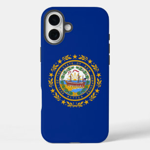 Apple iPhone 16 Plus Case-Mate Neue Hampshire-Flag Hülle