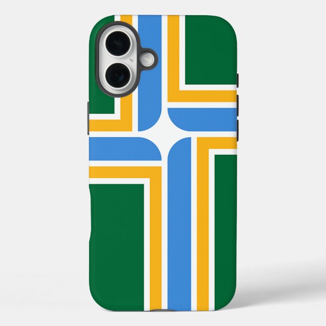 Apple iPhone 16 Plus Case-Mate Portland flag iPhone 16 Plus Hülle (Rückseite)