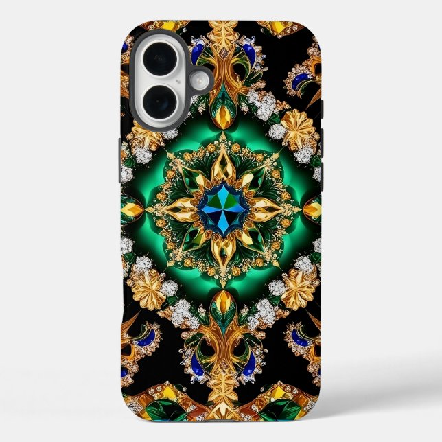 Apple iPhone 16 Plus Mate, Brasilien Farben Hülle (Rückseite)