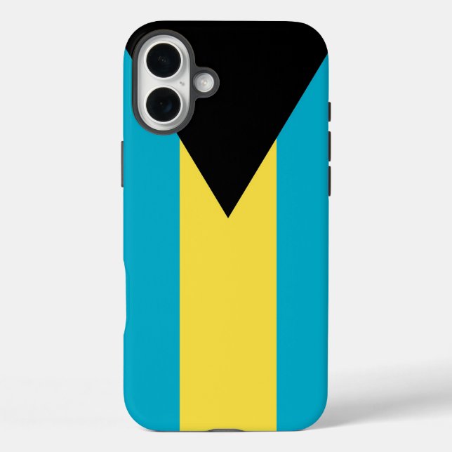 Apple iPhone 16 Plus Mate, Flagge der Bahamas Hülle (Rückseite)