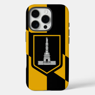 Apple iPhone 16 Pro Case-Mate, Baltimore Flag Hülle