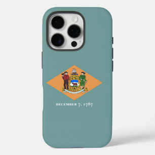 Apple iPhone 16 Pro Case-Mate, Delaware-Flagge Hülle