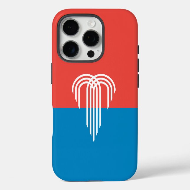 Apple iPhone 16 Pro Case-Mate, Kansas City Flag iPhone 16 Pro Hülle (Rückseite)