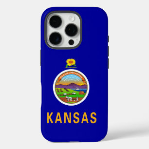 Apple iPhone 16 Pro Case-Mate, Kansas Flag Hülle