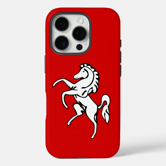 Apple iPhone 16 Pro Case-Mate, Kent County flag Hülle (Rückseite)