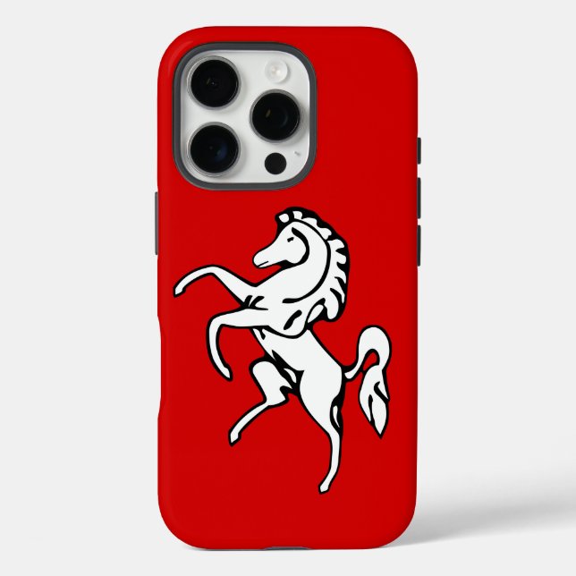 Apple iPhone 16 Pro Case-Mate, Kent County-Flagge Hülle (Rückseite)