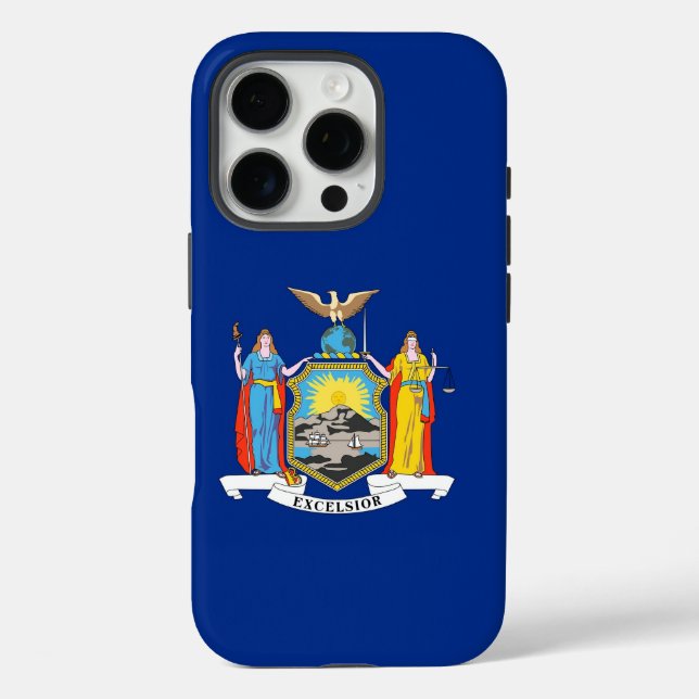Apple iPhone 16 Pro Case-Mate, New Yorker Staatsfl Hülle (Rückseite)