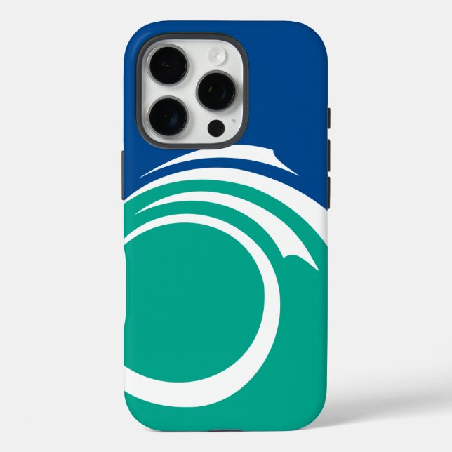 Apple iPhone 16 Pro Case-Mate, Ottawa-Flagge Hülle (Rückseite)