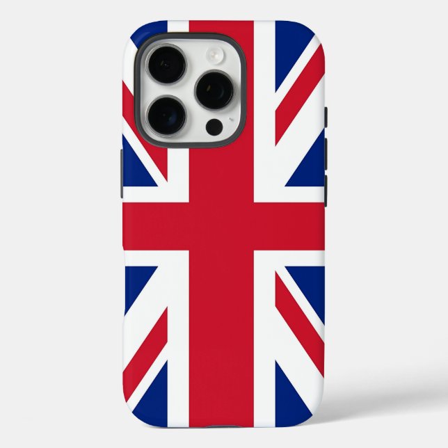 Apple iPhone 16 Pro Case-Mate, United Kingdom flag Hülle (Rückseite)