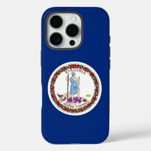 Apple iPhone 16 Pro Hülle, Flagge des Bundesstaate Hülle