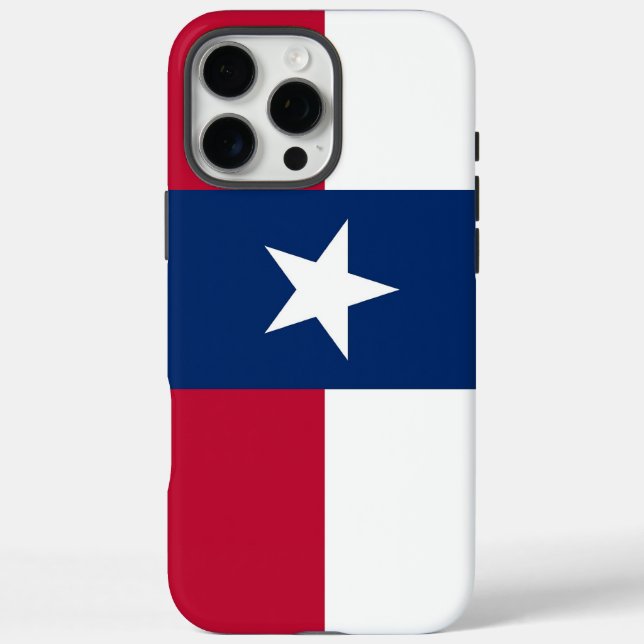 Apple iPhone 16 Pro Max Case, Texas flag iPhone 16 Pro Max Hülle (Rückseite)